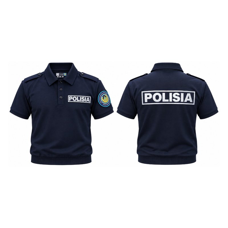 Поло POLISIA: вид спереди и сзади